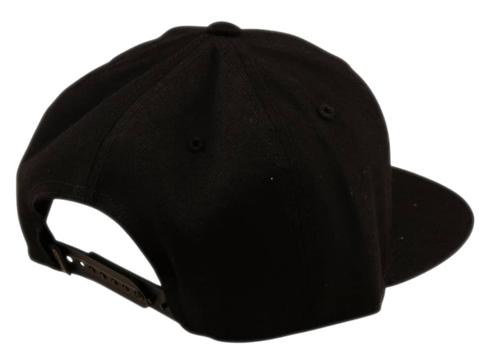 Troy Lee Designs Imprint Flat Bill Snapback in Black - Image 1 of 2