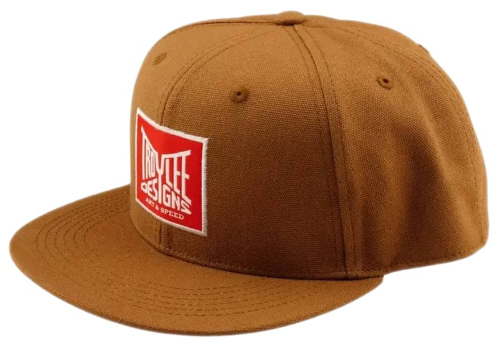 Troy Lee Designs Handlebar Flat Bill Snapback in Sienna - Image 2 of 2