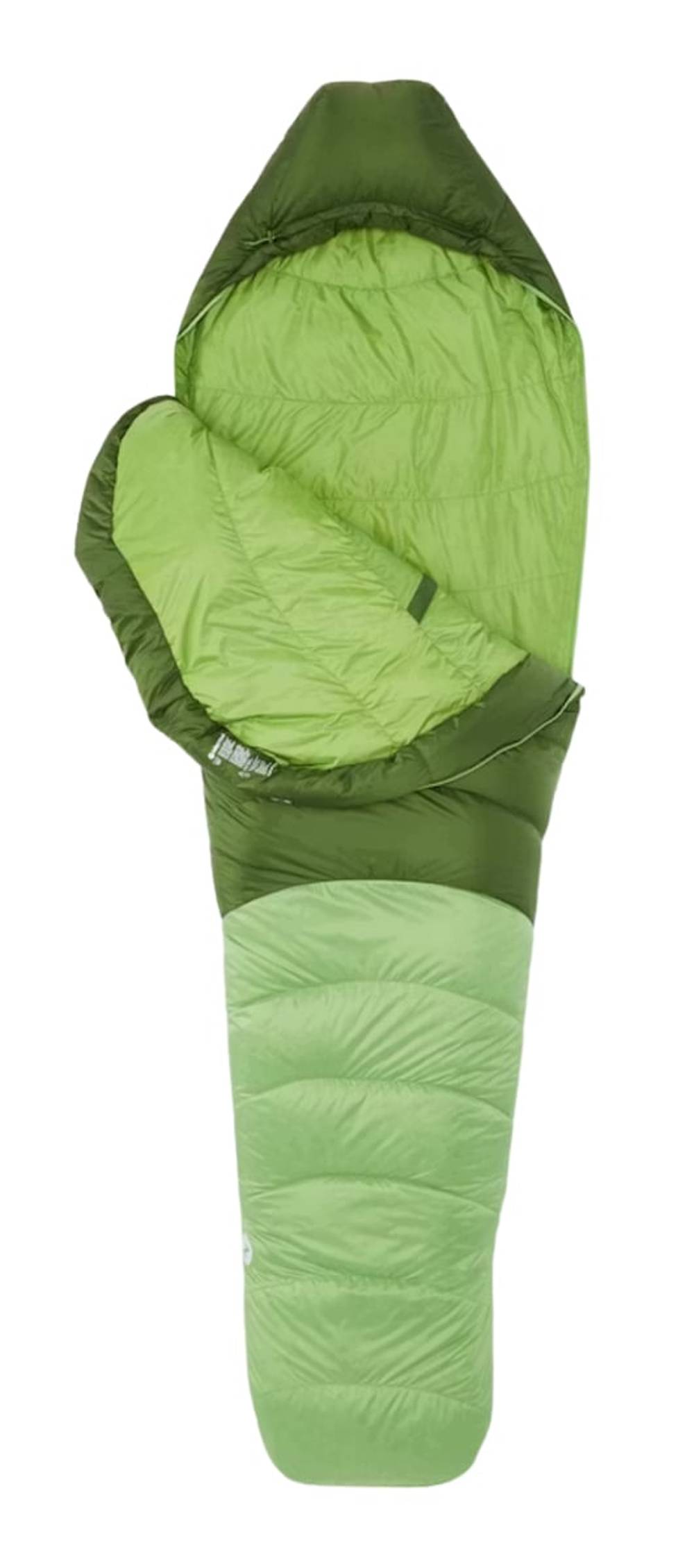 Marmot Hydrogen Sleeping Bag in Foliage/Kiwi - Image 2 of 4