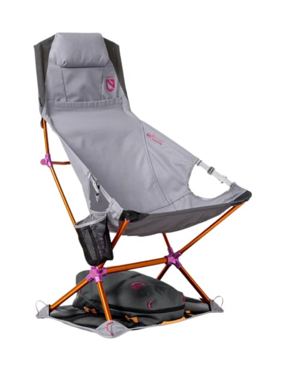 Nemo Satellite Reclining Camp Chair in Quicksilver - Image 1 of 3