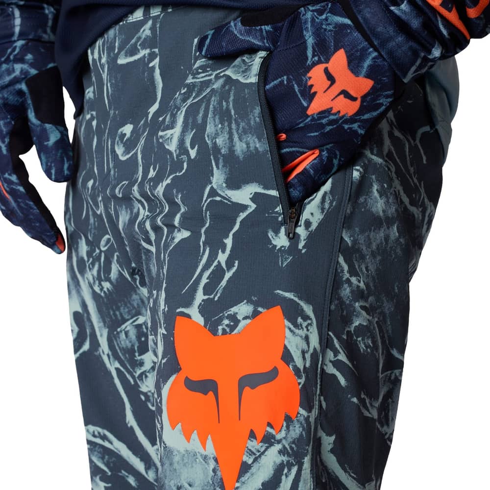 Fox Ranger Pant Image Print in Arctic Blue - Image 6 of 6
