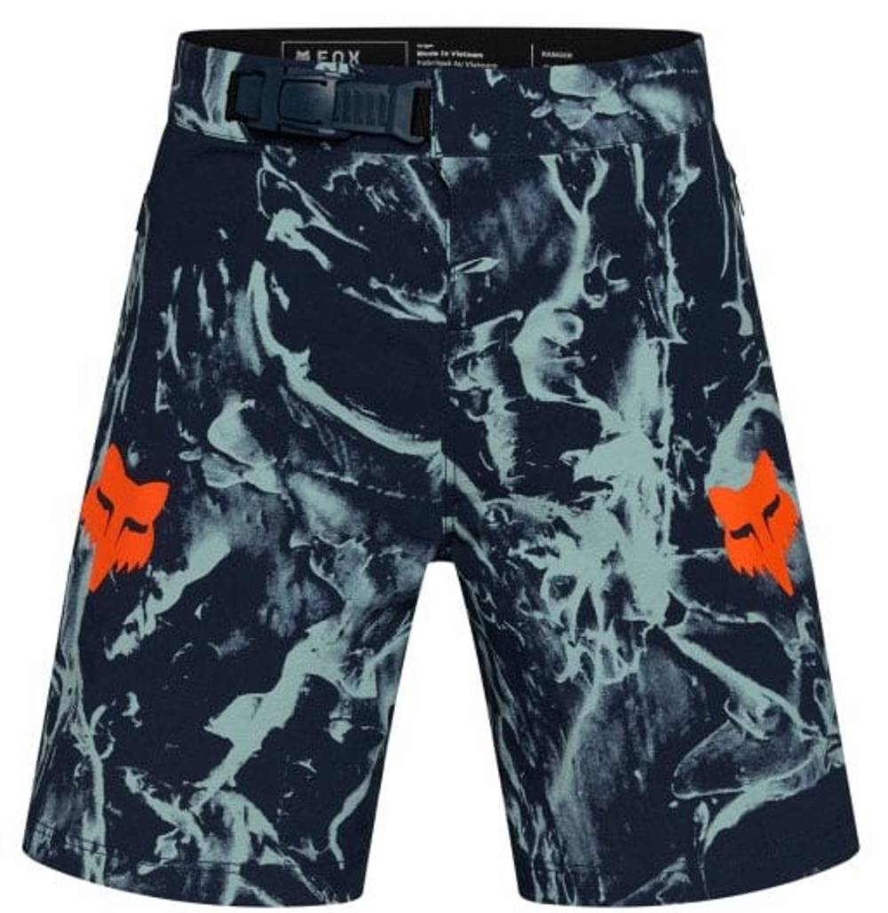 Fox Youth Ranger Short Image Print in Arctic Blue - Image 1 of 2