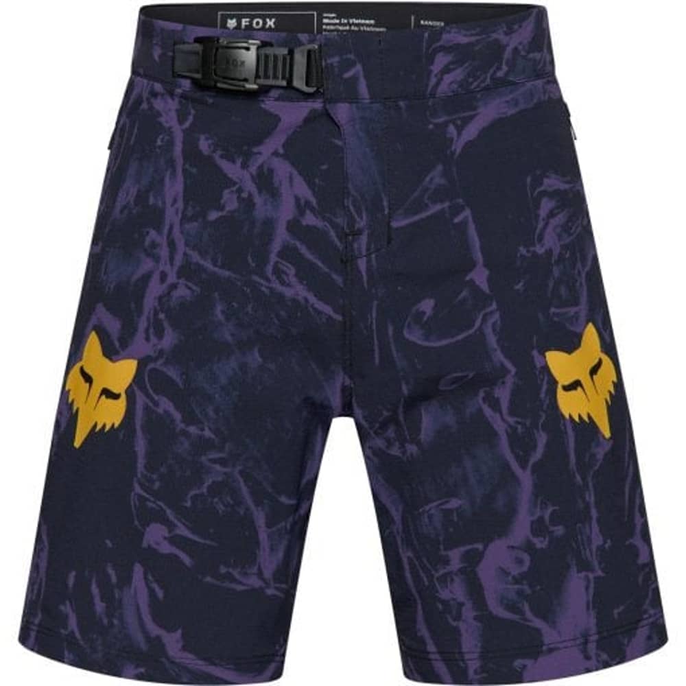 Fox Youth Ranger Short Image Print in Plum - Image 1 of 2