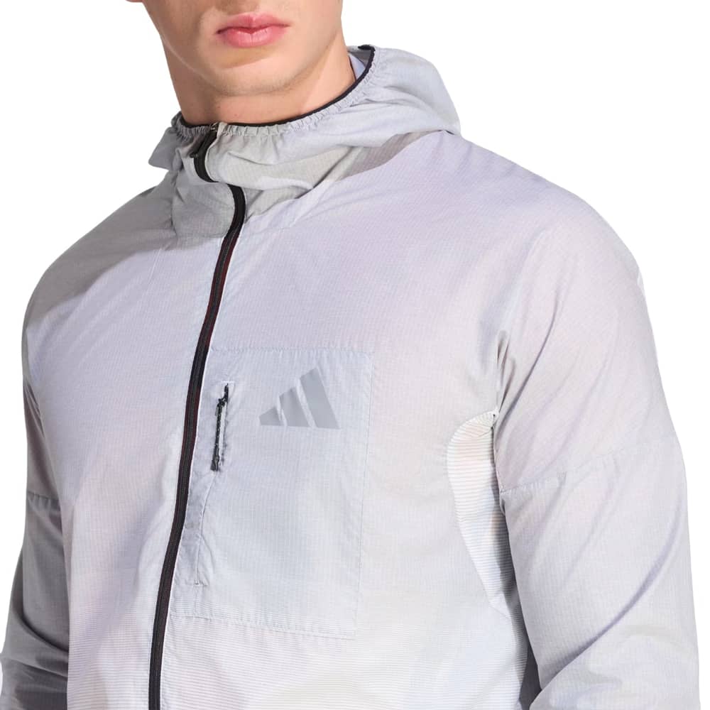 Adidas Terrex Xperior Light Windweave Jacket in Black/White - Image 2 of 2