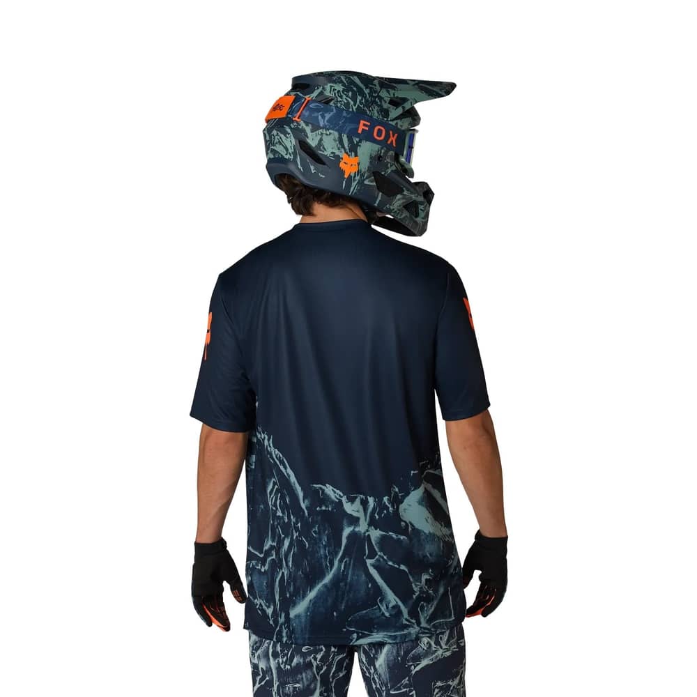Fox Ranger Ss Jersey Image Print in Arctic Blue - Image 4 of 6