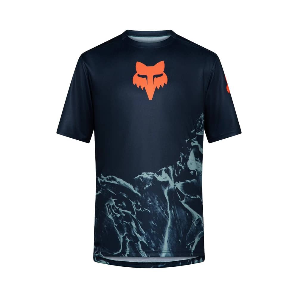 Fox Ranger Ss Jersey Image Print in Arctic Blue - Image 1 of 6