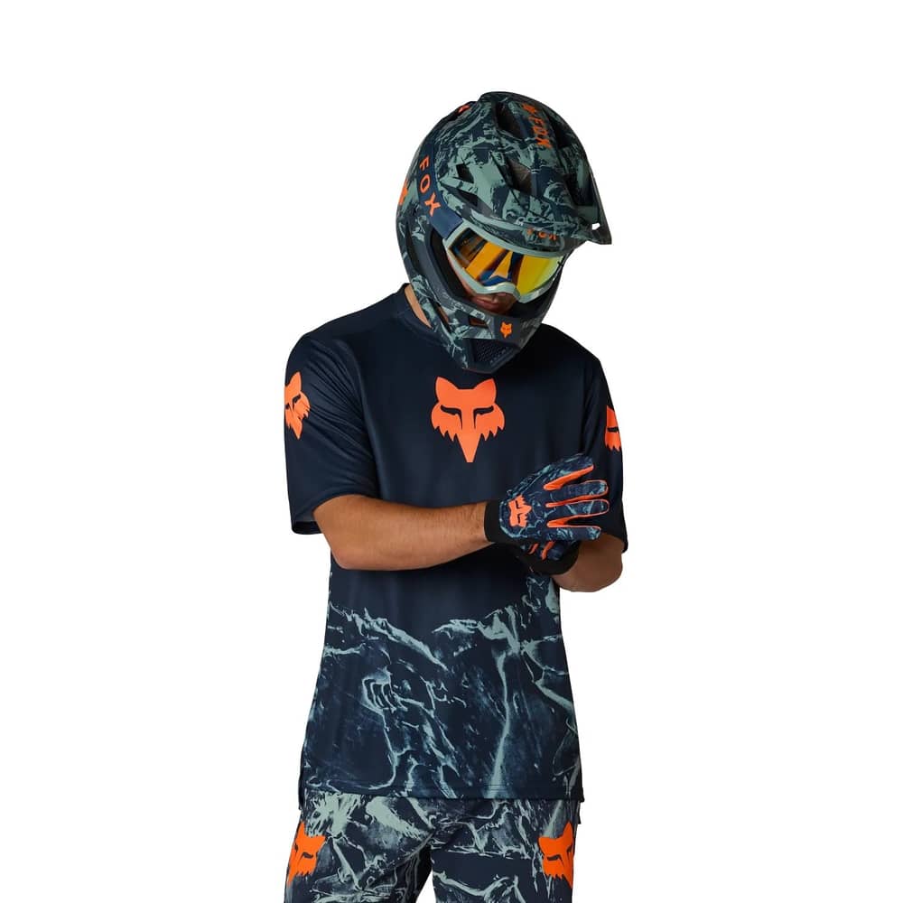 Fox Ranger Ss Jersey Image Print in Arctic Blue - Image 6 of 6
