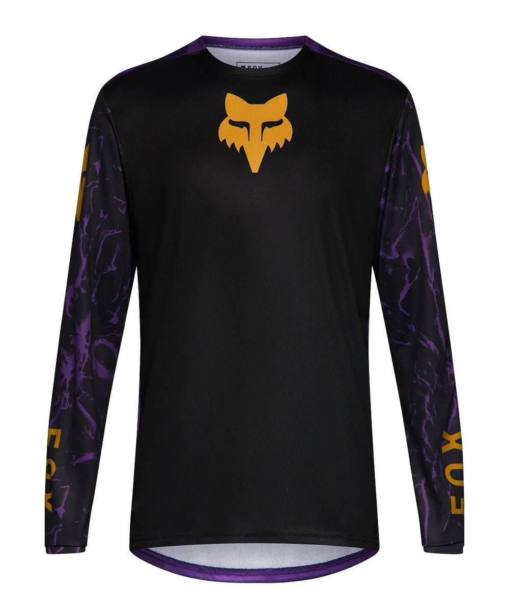 Fox Youth Ranger Ls Jersey Image Print in Plum - Image 4 of 4