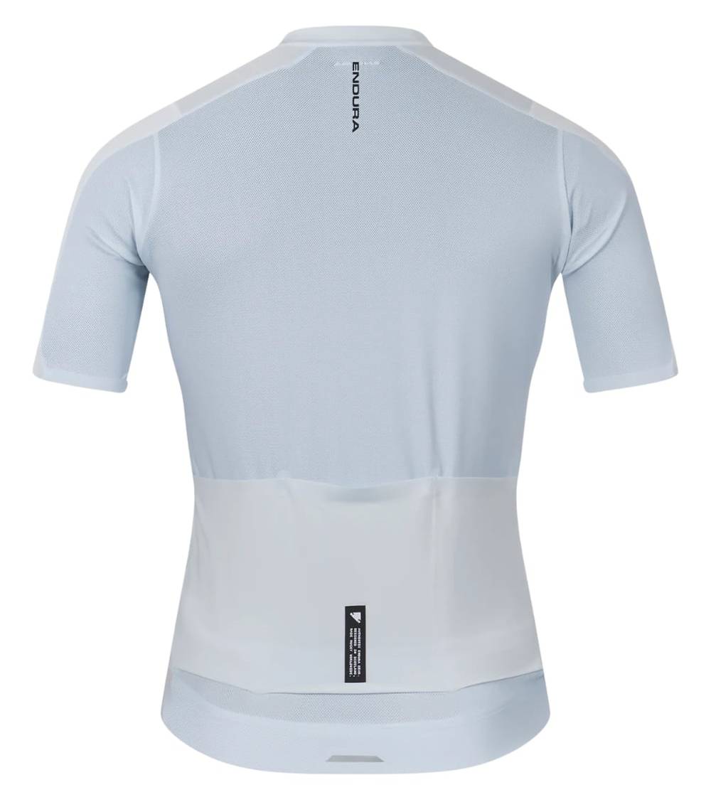 Endura Loop S/S Zipped Jersey in Aero Blue - Image 2 of 2