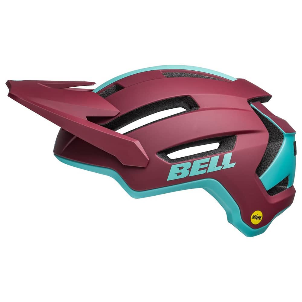 Bell 4Forty Mips Helmet in Matte/Gloss Brick Red/Ocean - Image 2 of 4