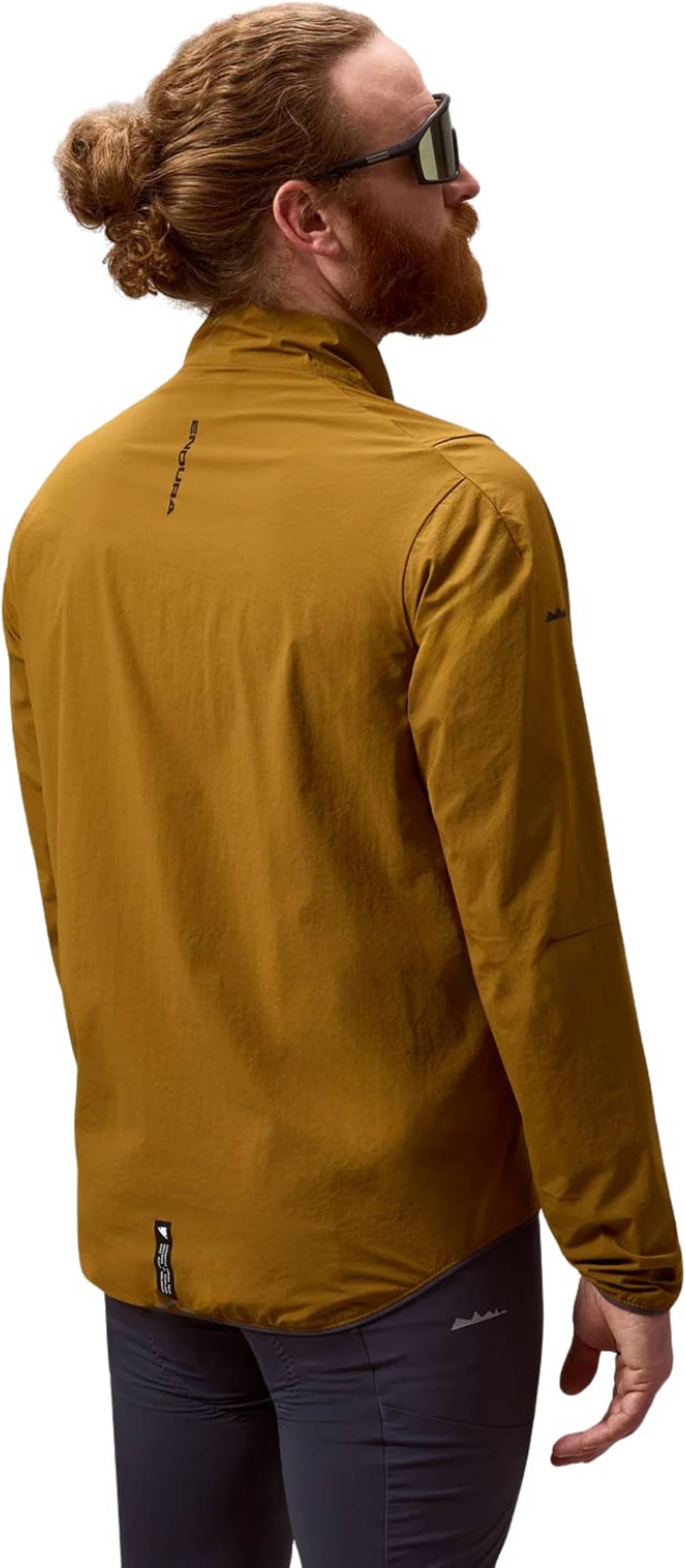 Endura AllTrack Ride Packable Jacket in Trail Bronze - Image 2 of 2