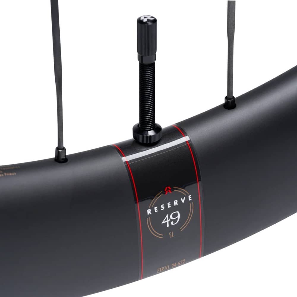Reserve 42|49 TA SL Tune Wheelset in Black - Image 3 of 3