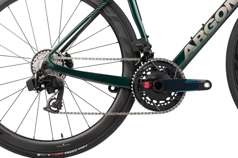 Argon 18 SUM Force AXS Bike 2026 in British Racing Green - Image 2 of 5