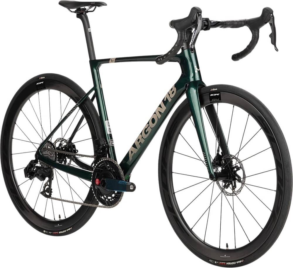 Argon 18 SUM Force AXS Bike 2026 in British Racing Green - Image 3 of 5