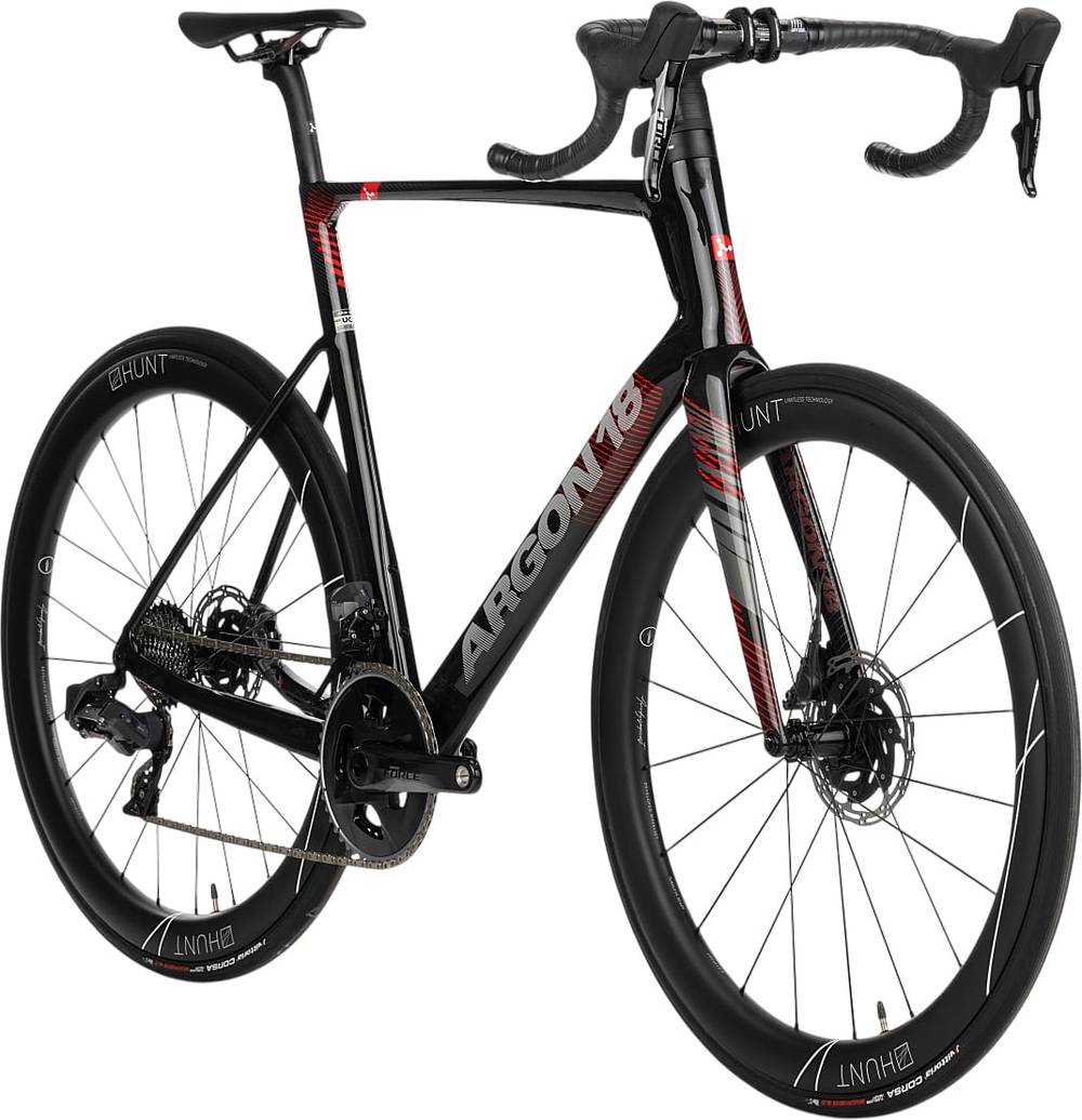 Argon 18 SUM Pro Force AXS Bike in Crystal Black - Image 3 of 5