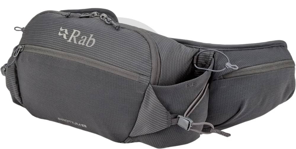 Rab Protium 6L Waist Pack in Anthracite - Image 1 of 1