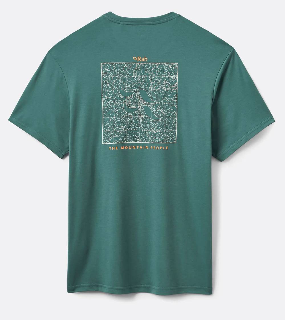 Rab Crimp Elevation Tee in Sage - Image 2 of 2