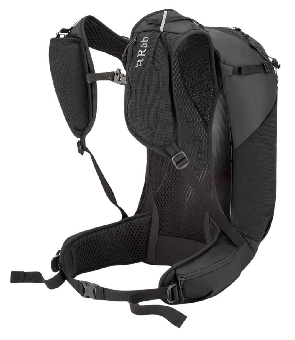 Rab Airox 24L  Daypack in Black - Image 2 of 3