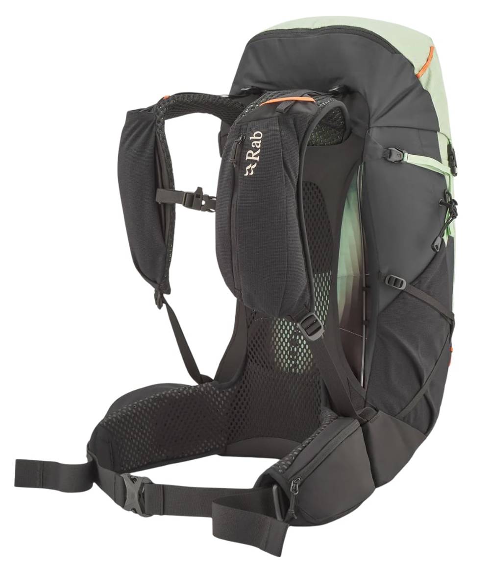 Rab Airox 28L ND Daypack in Fig Green/Black - Image 2 of 3