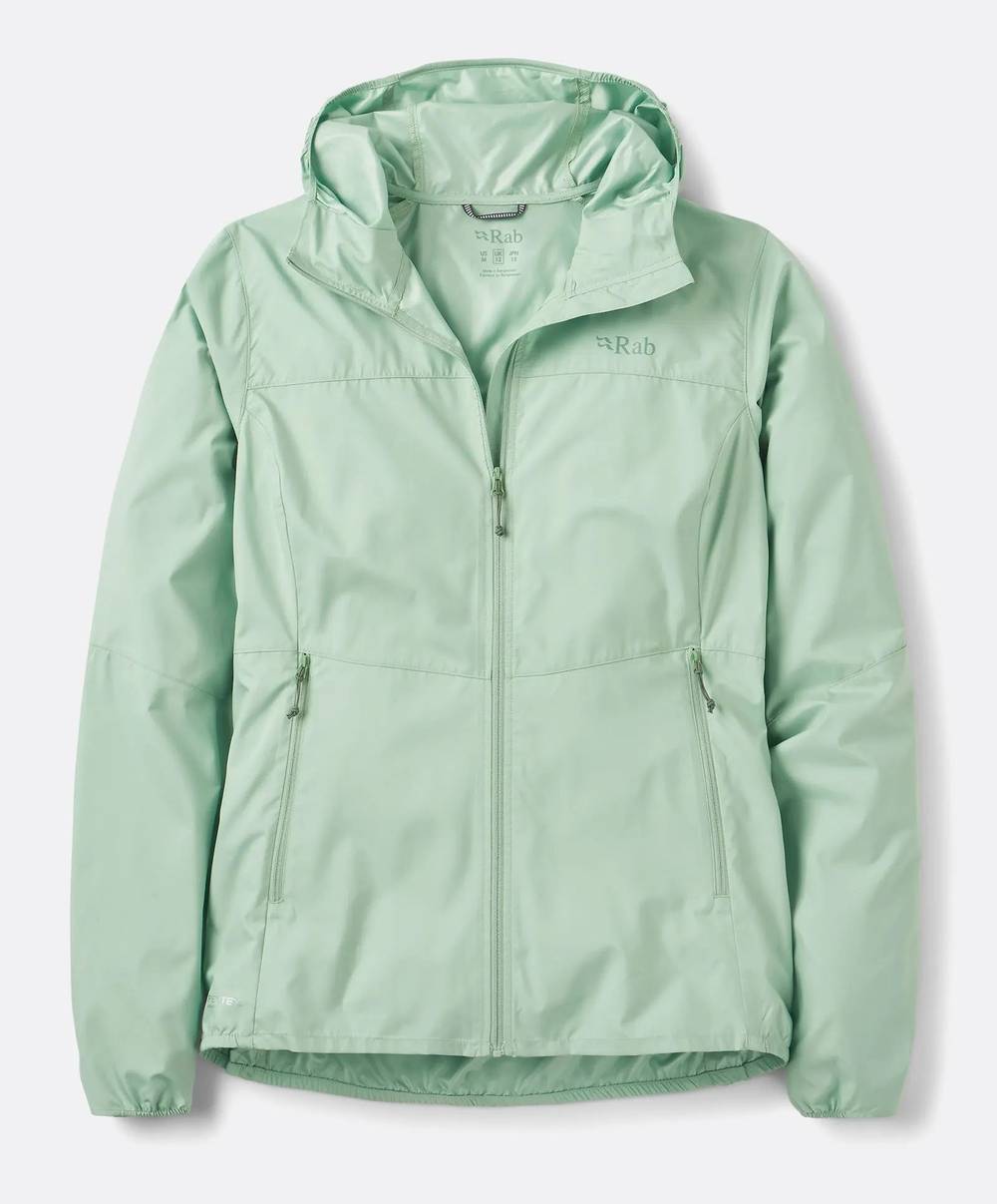 Rab Windgather Women's Hoody in Fig Green - Image 2 of 2