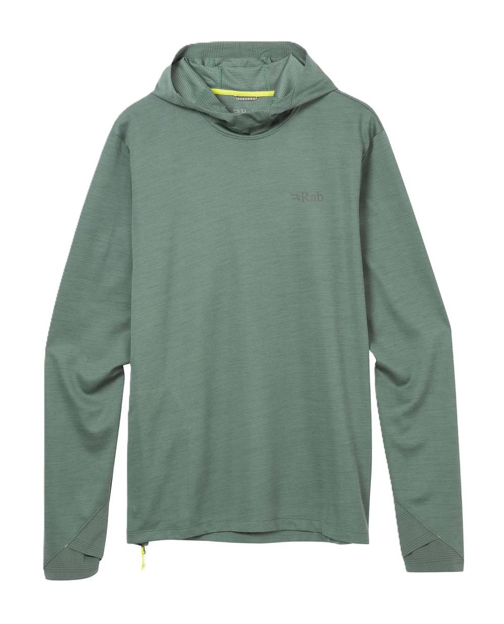 Rab Staden Hoody Anthracite Large in Sage - Image 2 of 2