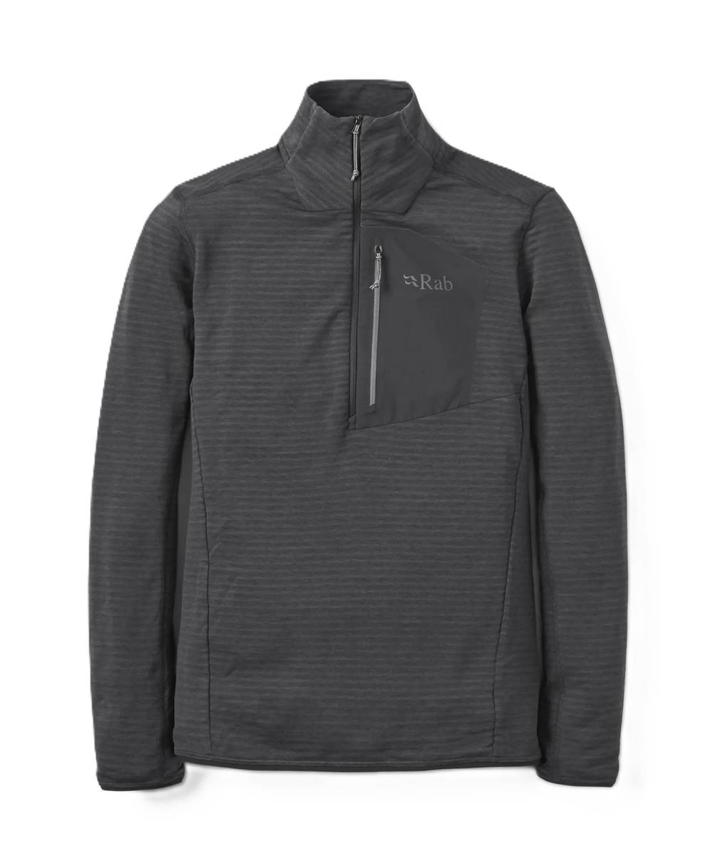 Rab Ascendor Light Pull-On Fleece in Black - Image 1 of 1
