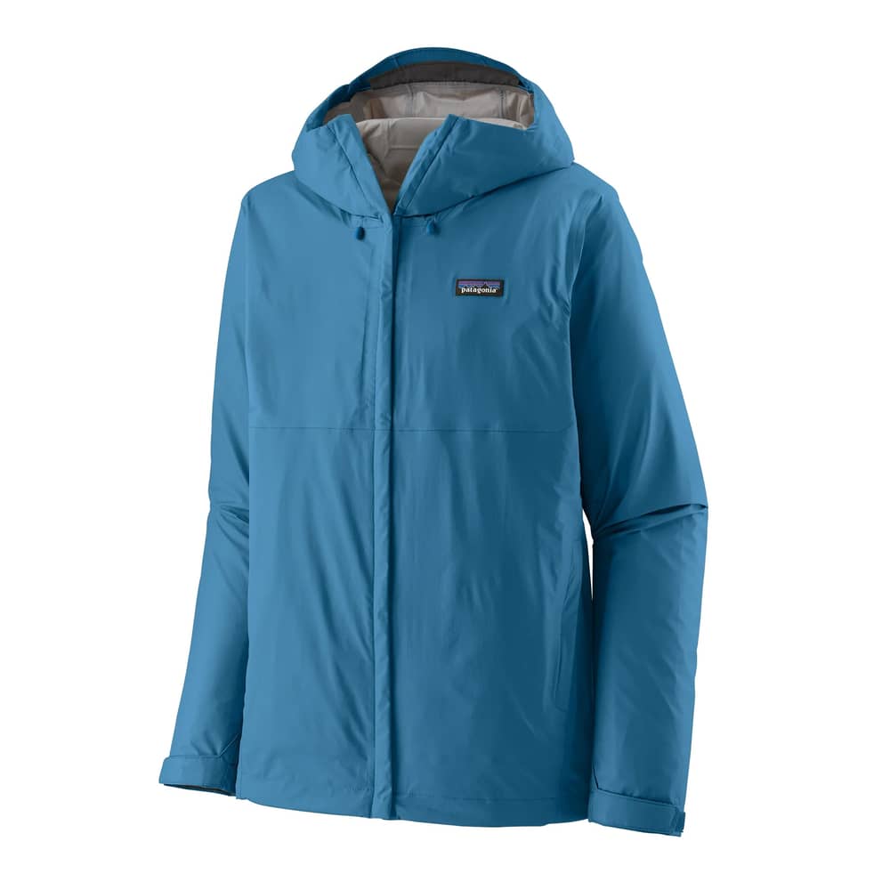Patagonia Men's Torrentshell 3L Rain Jacket in Aquatic Blue - Image 1 of 3