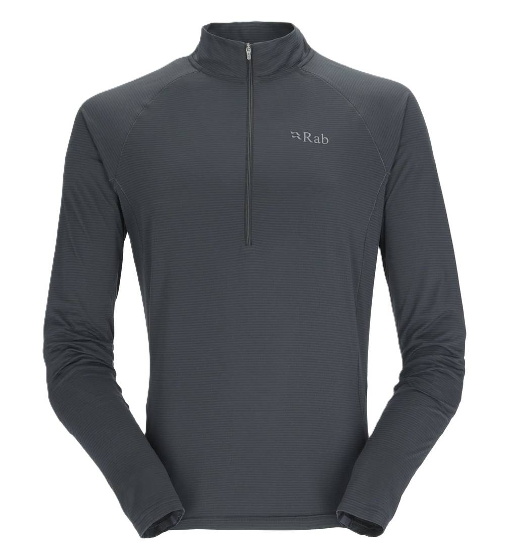 Rab Sonic Long Sleeve Tee in Beluga - Image 2 of 2