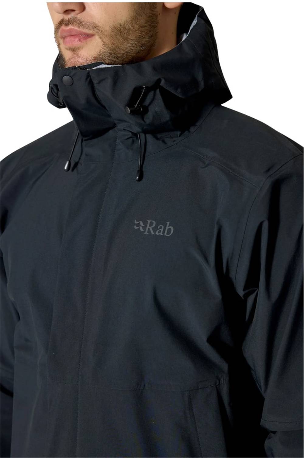 Rab Firewall Jacket in Black - Image 3 of 3