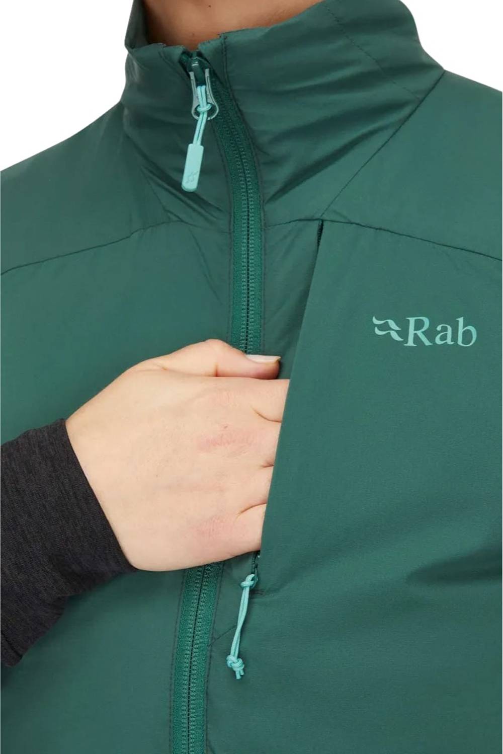 Rab Xenair Women's Vest in Tempest Blue - Image 4 of 5
