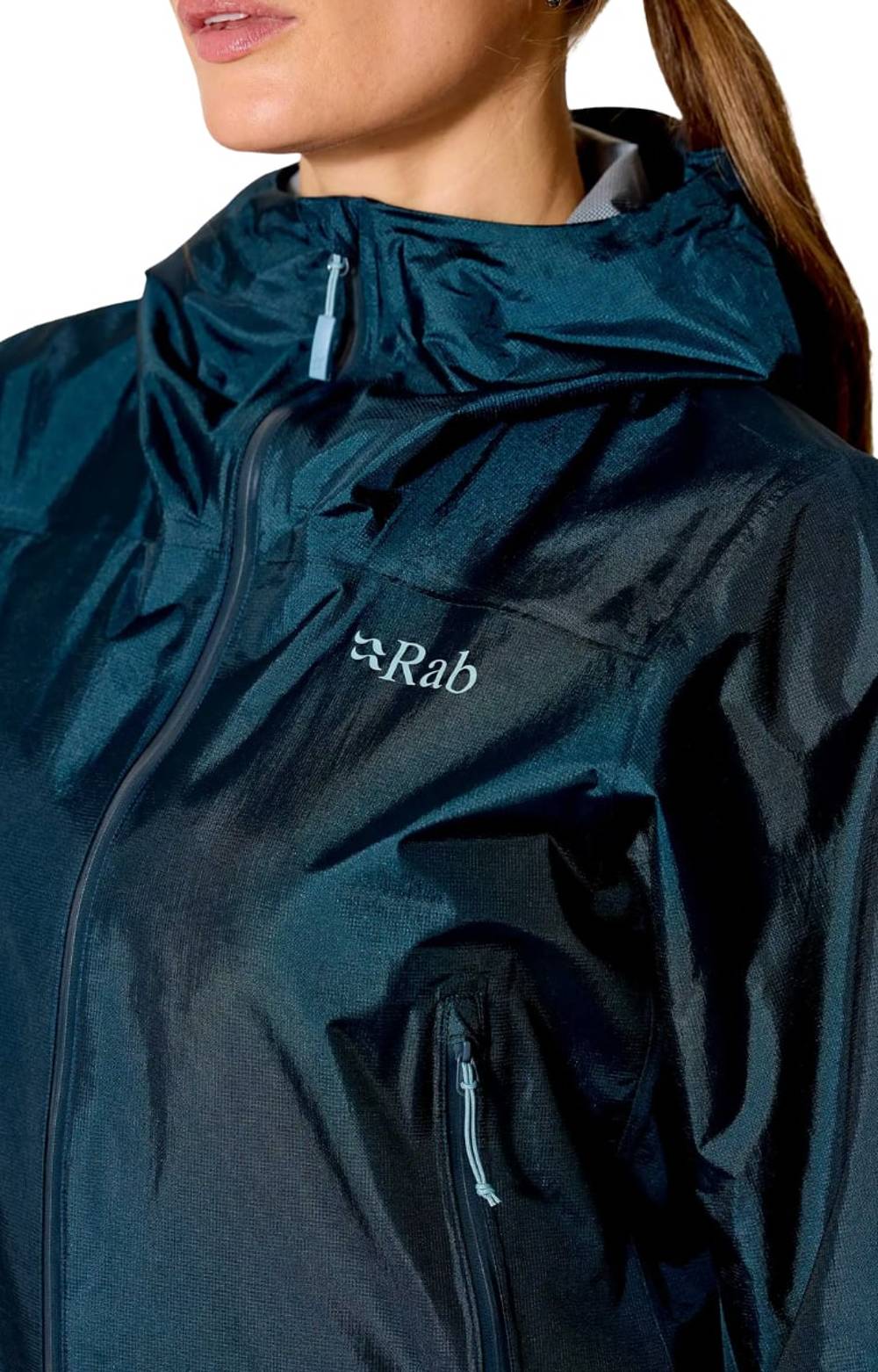 Rab Phantom Women's Mountain Jacket in Bluebird - Image 3 of 4
