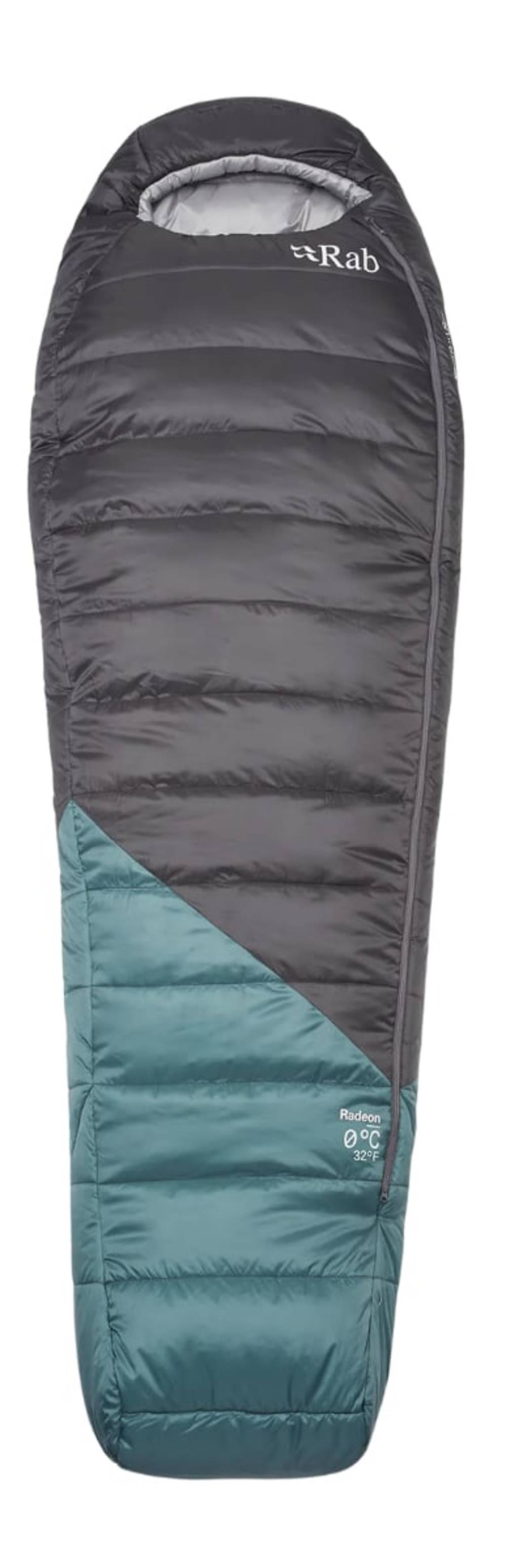 Rab Radeon 0C / 32F Sleeping Bag in Sage/Graphene - Image 1 of 1
