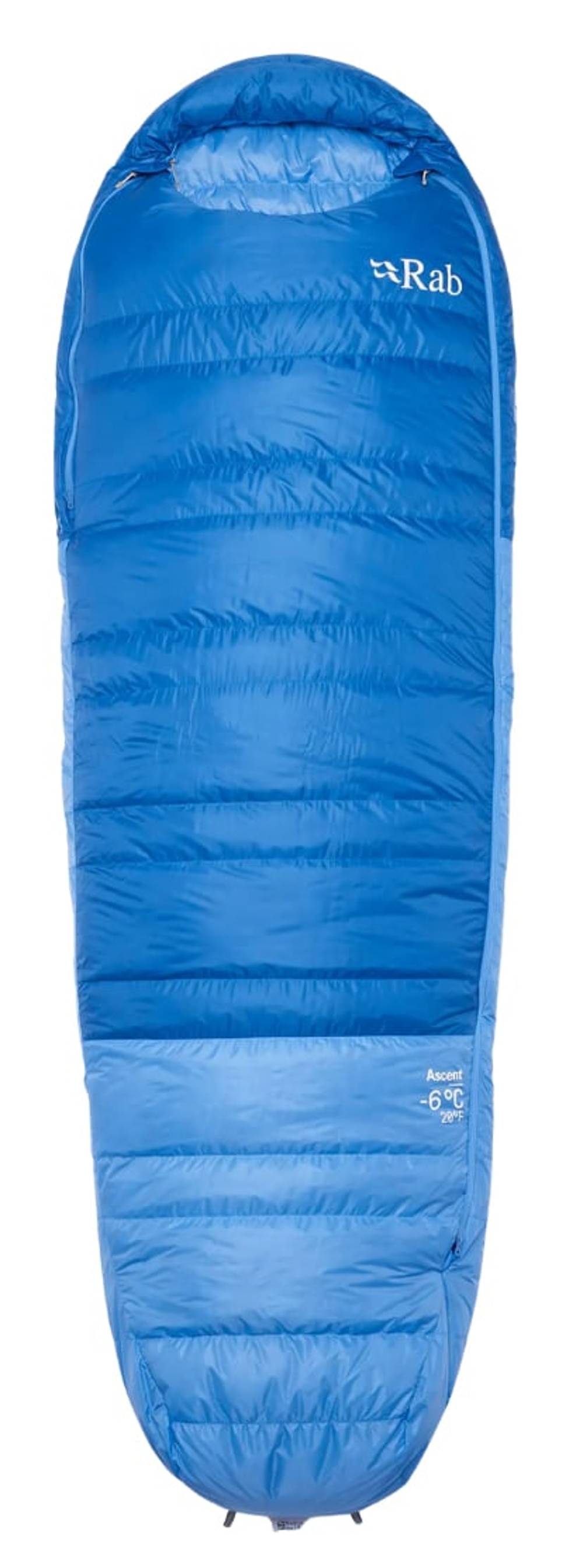Rab Ascent -6C/ 20F Wmns Sleeping Bag in Dark Bluebird/Bluebird - Image 1 of 3