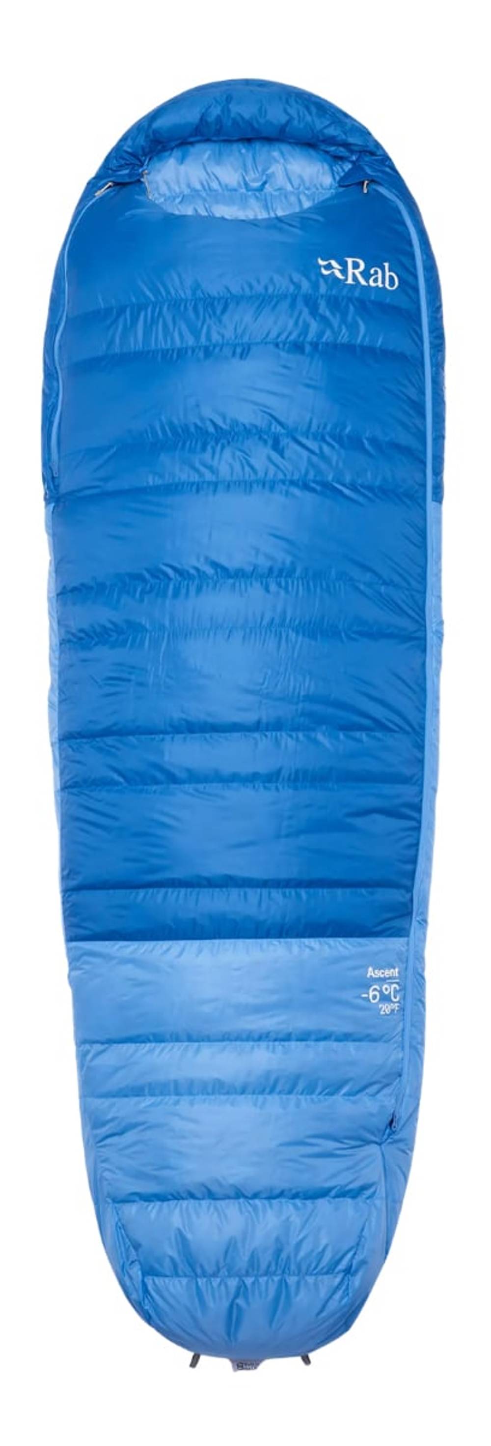Rab Ascent 0C / 32F Sleeping Bag in Tempest Blue/Maya Blue - Image 1 of 3