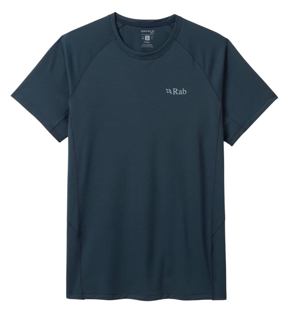 Rab Sonic Tee in Beluga - Image 1 of 1