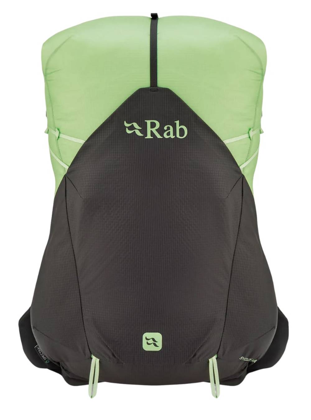 Rab Syclon XP 28L ND Backpack in Black/Dark Fig Green - Image 3 of 3