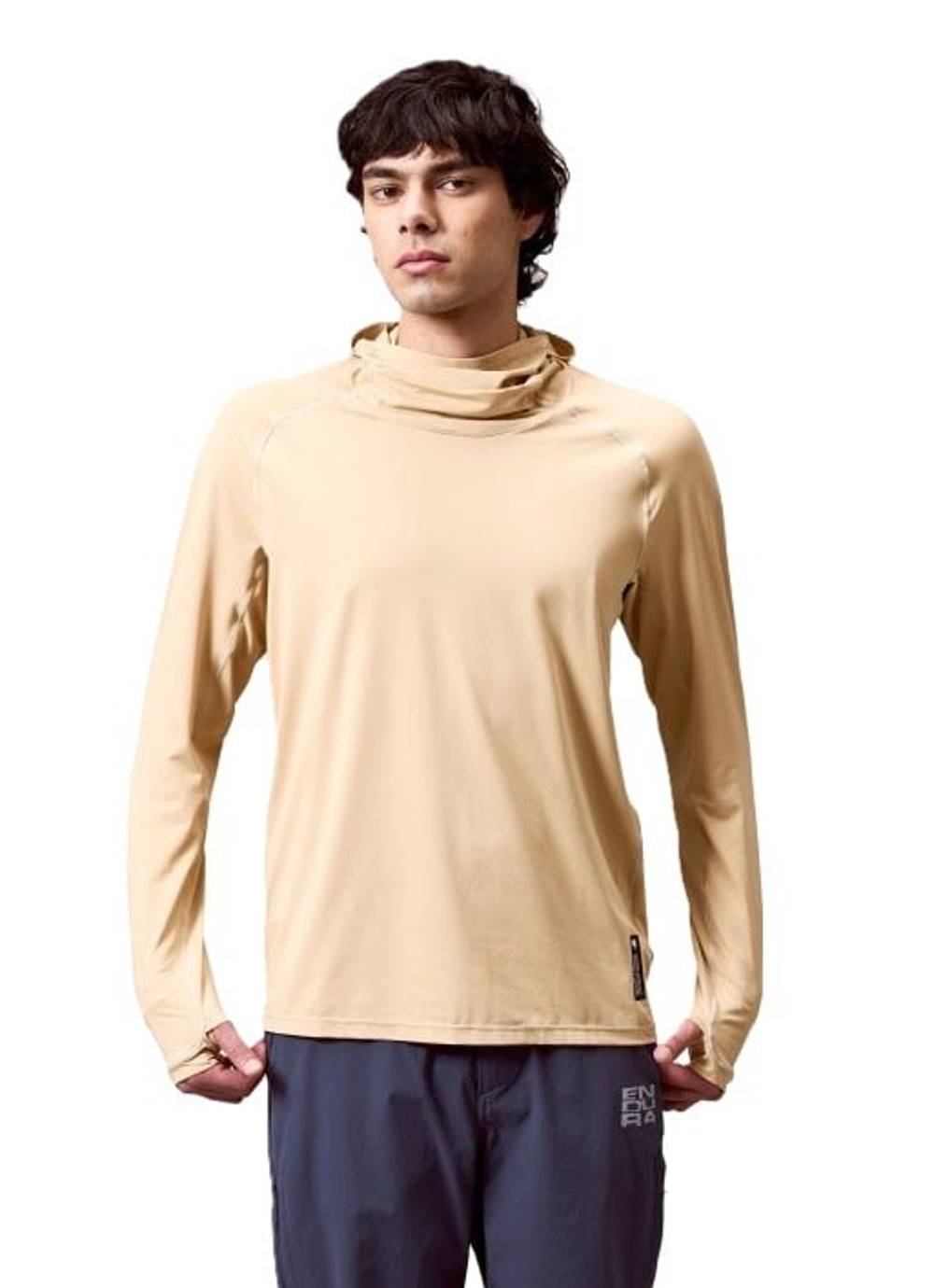 Endura Alltrack Roam Scuba Hoodie in Sand - Image 2 of 2