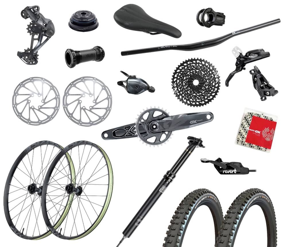SRAM GX Eagle Trail MX Custom Build Kit in Black - Image 1 of 1