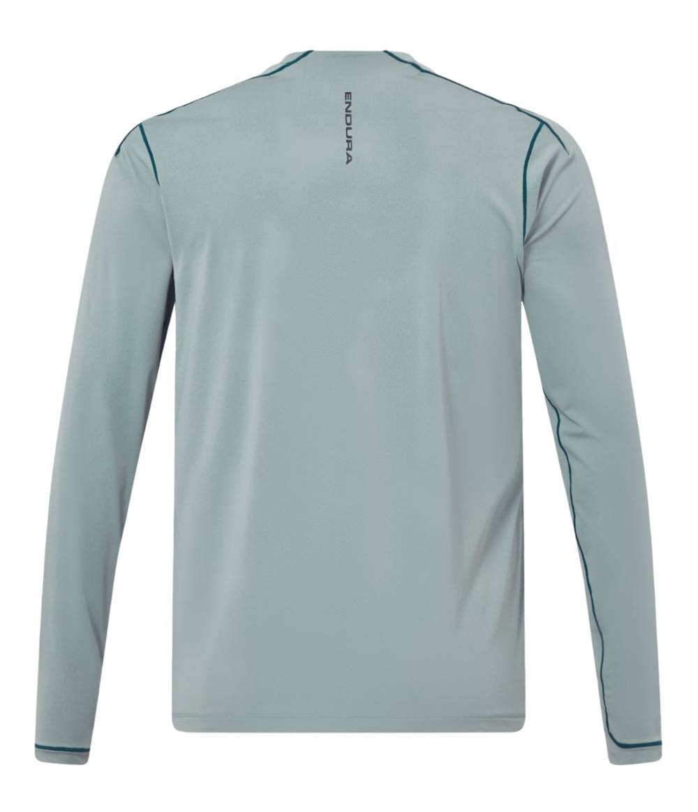 Endura Alltrack Roam L/S Tech Tee in Sage Green - Image 2 of 2