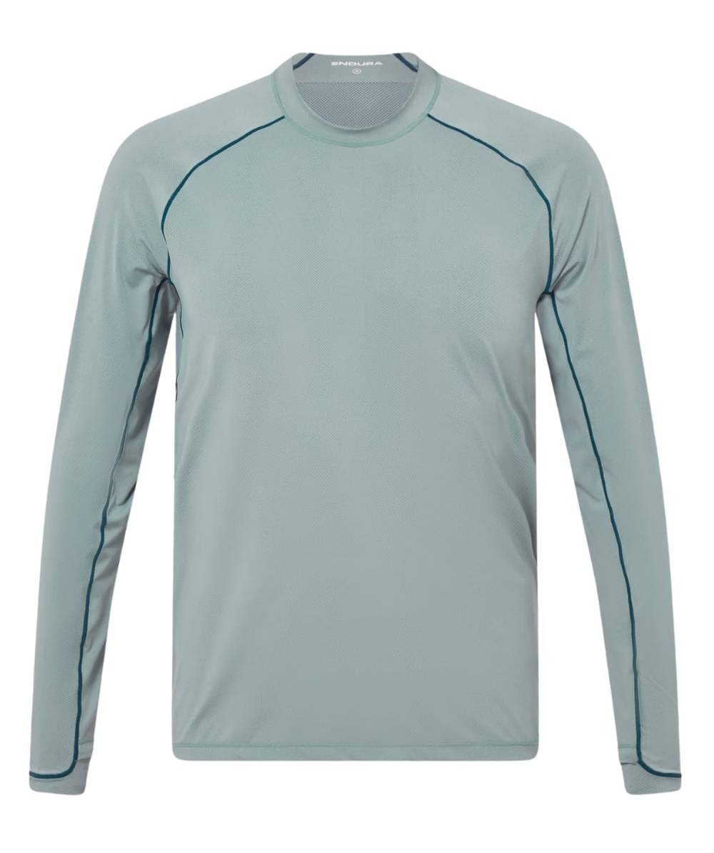 Endura Alltrack Roam L/S Tech Tee in Sage Green - Image 1 of 2