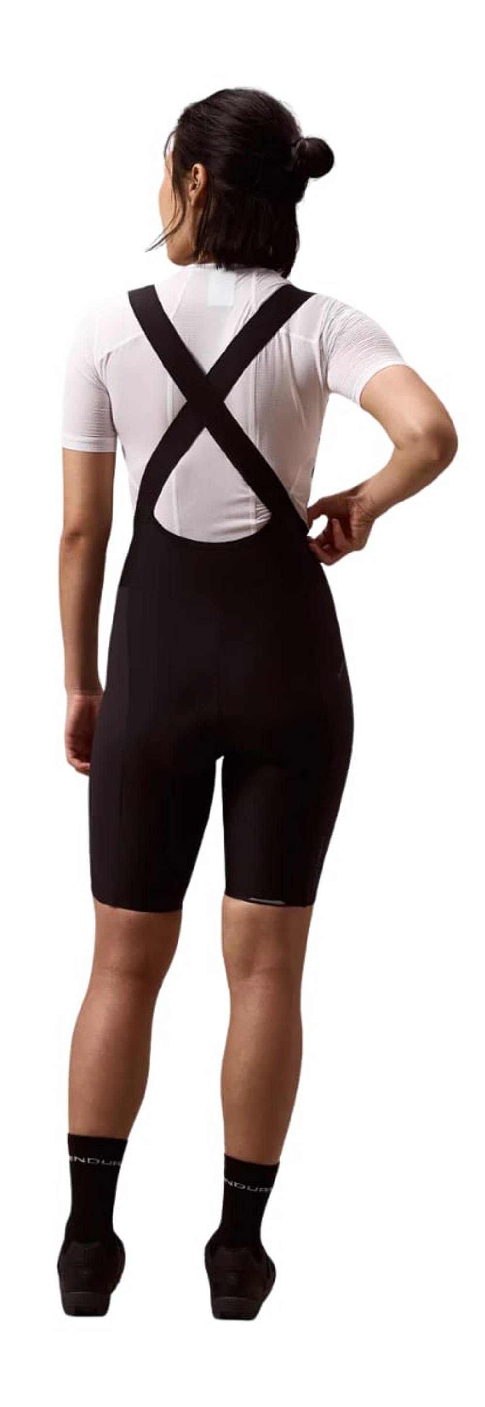 Endura Women's AllTrack Ride Bibshort in Black - Image 3 of 3