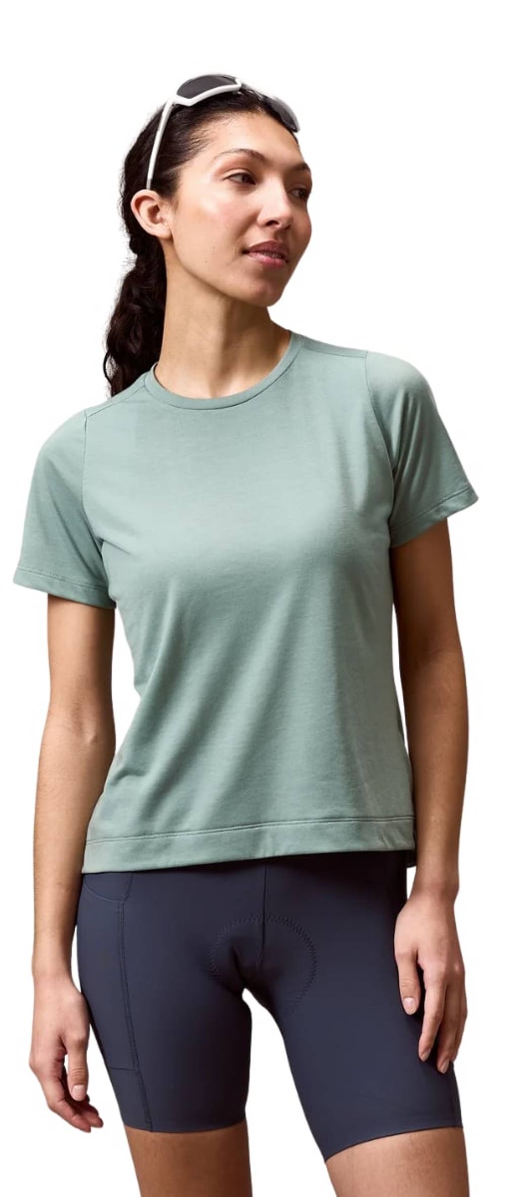Endura Women's Loop S/S Tech Tee in Sage Green - Image 3 of 3