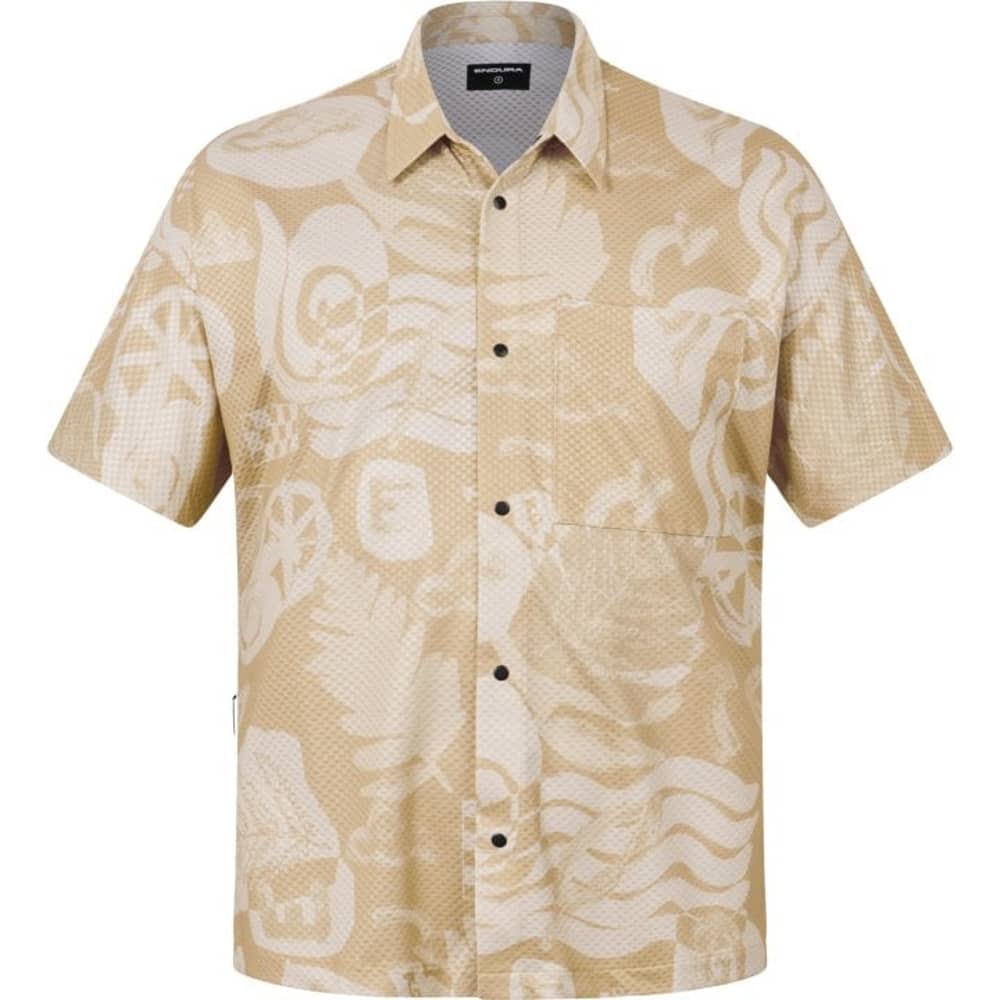 Endura AllTrack Ride S/S Resort Shirt in Sand - Image 1 of 2