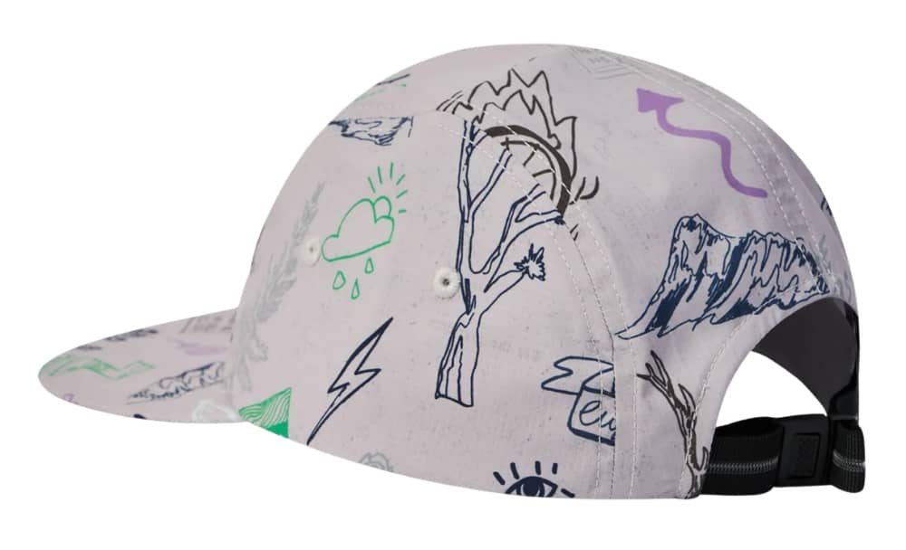 Endura 5-Panel Cap in Titanium - Image 2 of 2