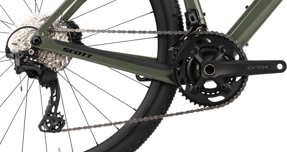 Scott Addict Gravel 40 Bike 2026 in Wenge Green - Image 2 of 5