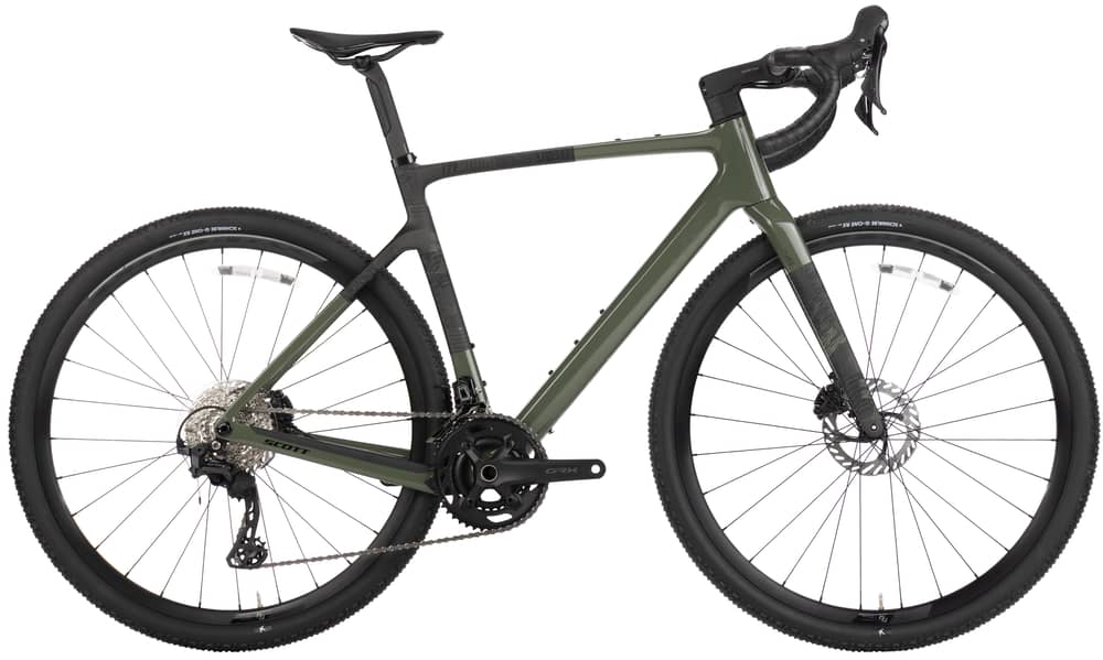 Scott Addict Gravel 40 Bike 2026 in Wenge Green - Image 1 of 5