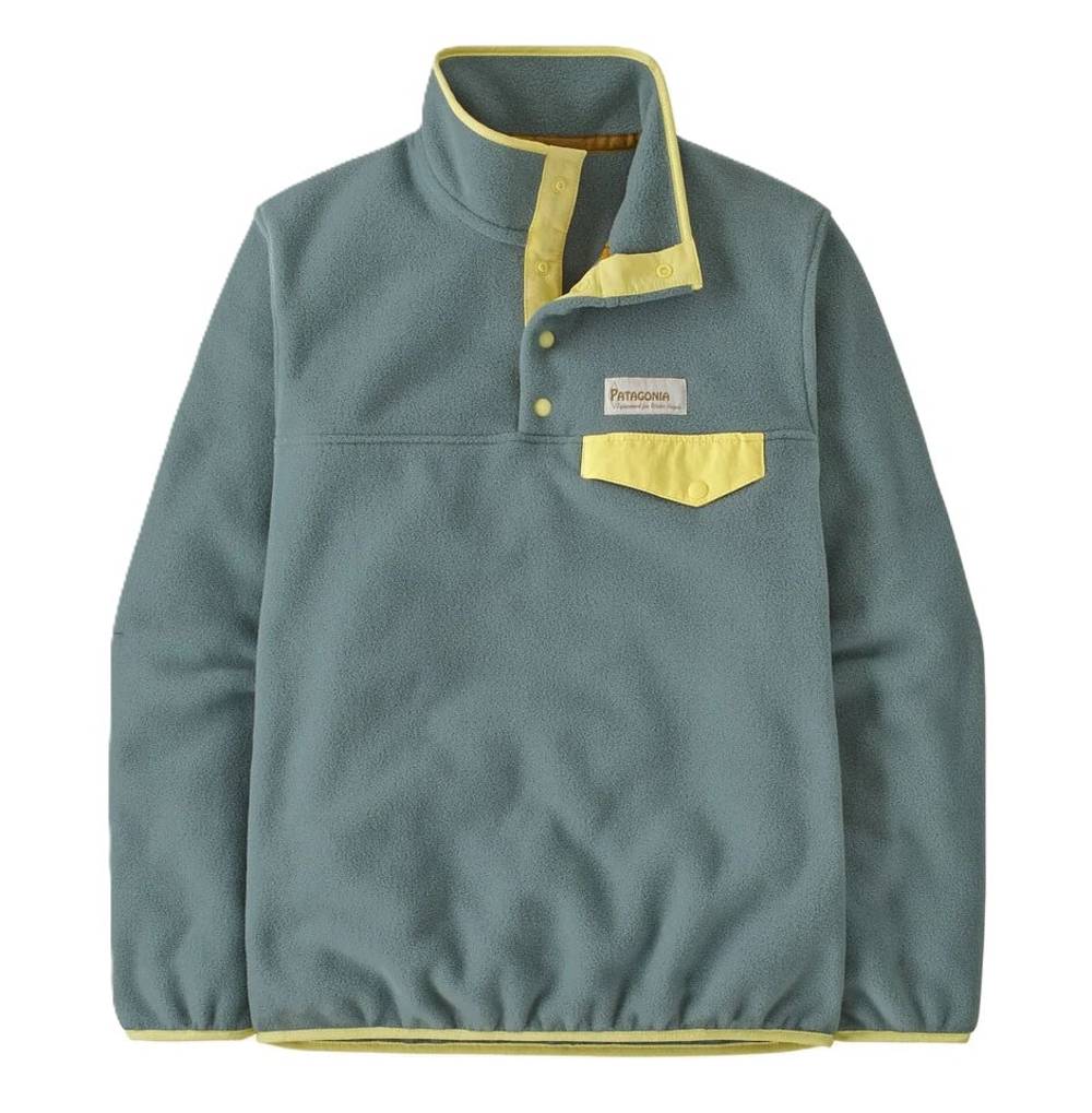 Patagonia Women's Lightweight Synch Snap-T Pullover in Blue Sage - Image 2 of 2