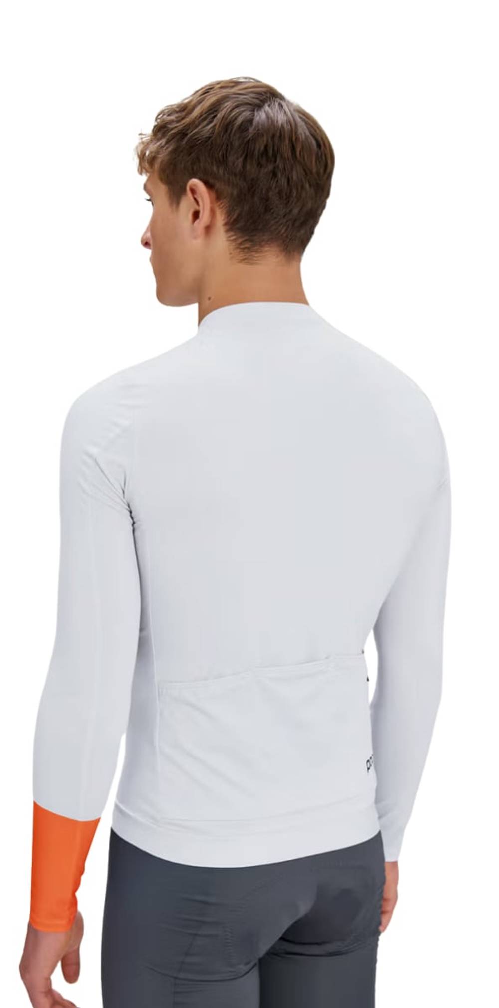 POC Men's Cadence L/S Jersey in Hydrogen White - Image 2 of 2