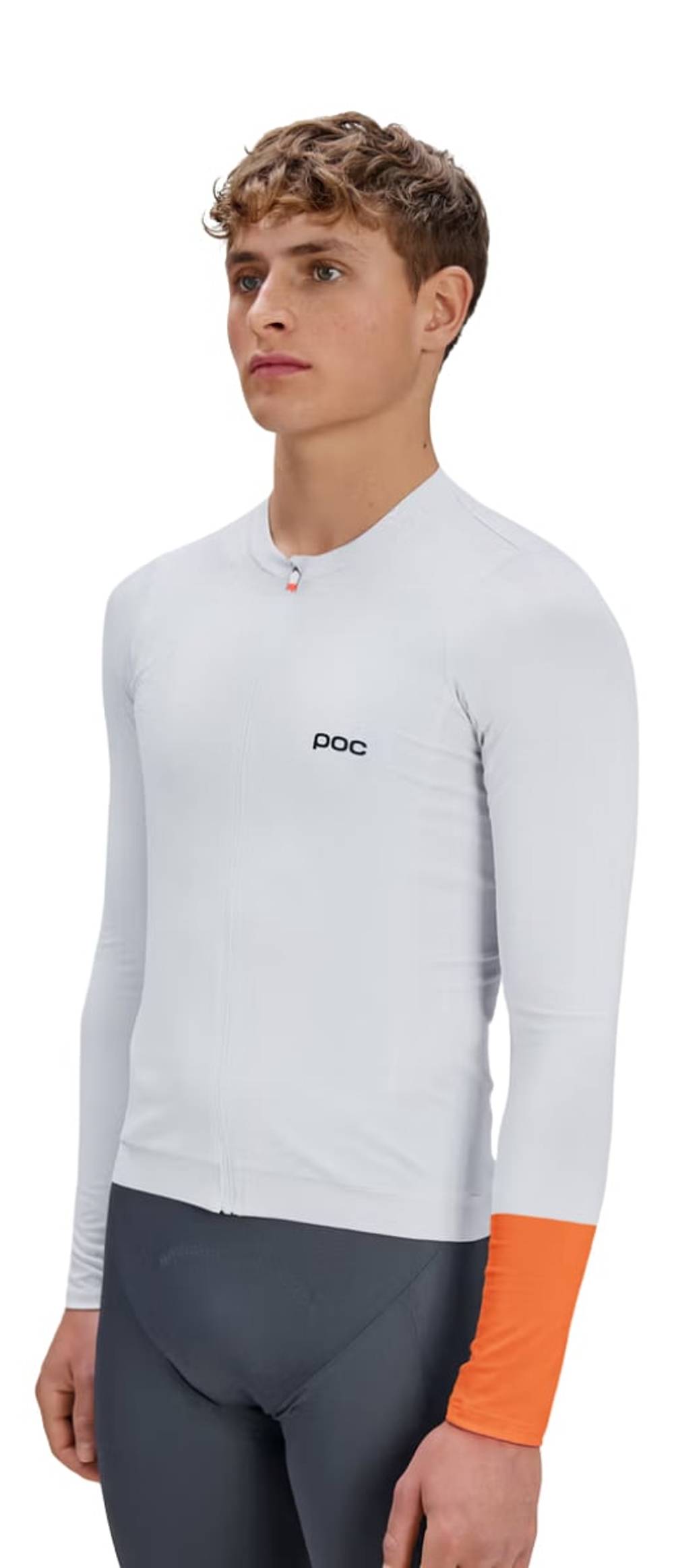 POC Men's Cadence L/S Jersey in Hydrogen White - Image 1 of 2