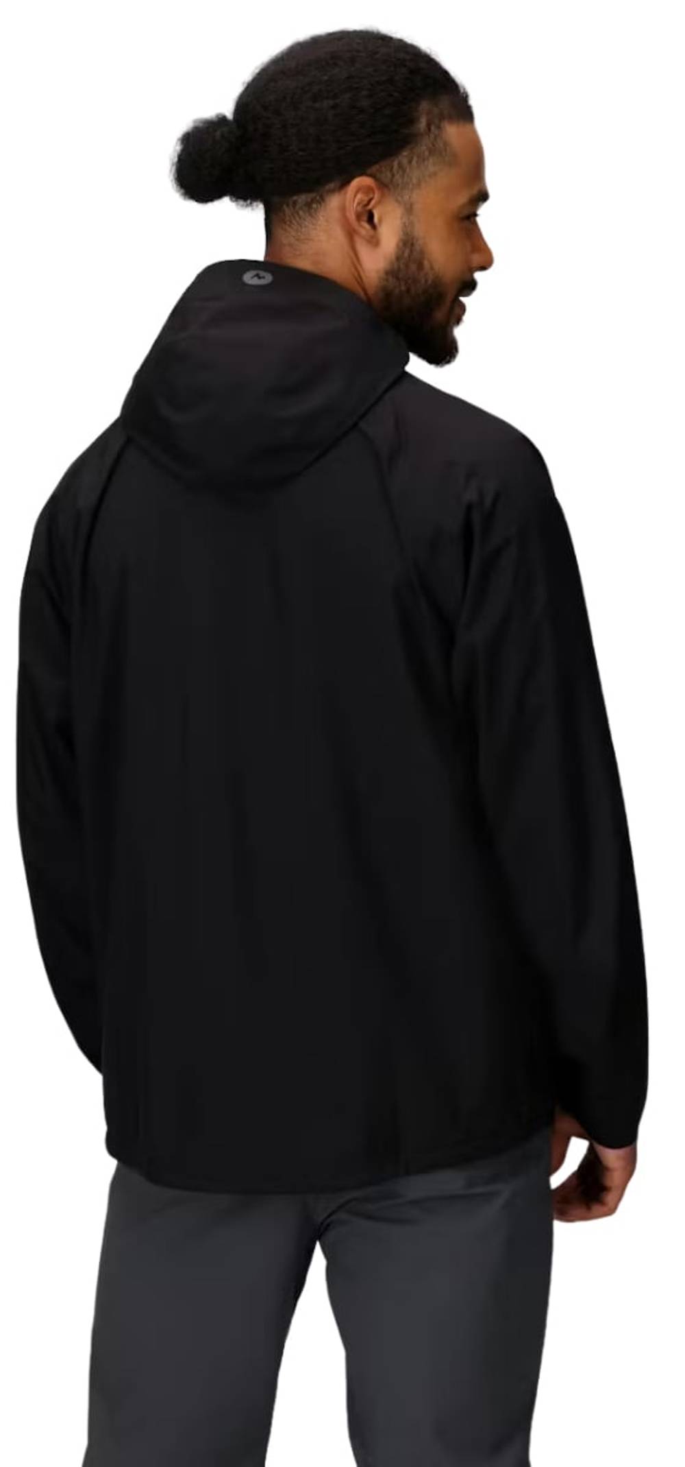 Marmot Superalloy Bio Rain Jacket in Black - Image 2 of 5